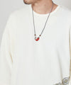 Men's Patchwork Slouchy Top