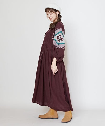 Embroidered Cotton Dress