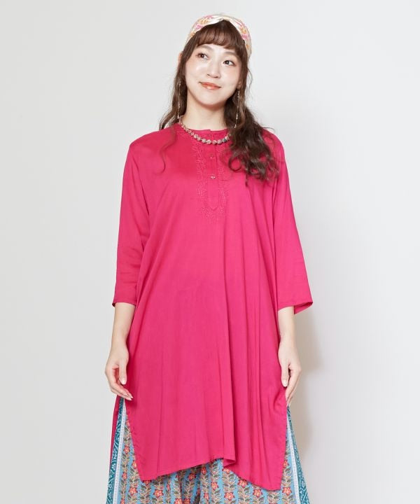 Silky Touch Effortless Tunic Top