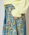 Paisly Printed Wide Leg Pants