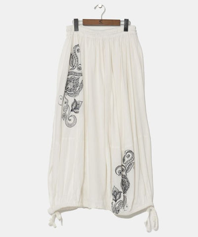 Henna Embroidered Balloon Skirt