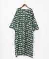 Silk Road Block Print Shirt Dress