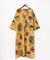 Silk Road Block Print Shirt Dress