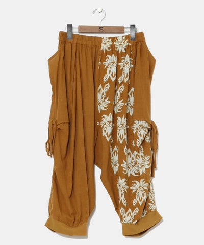 Cropped Harem Pants