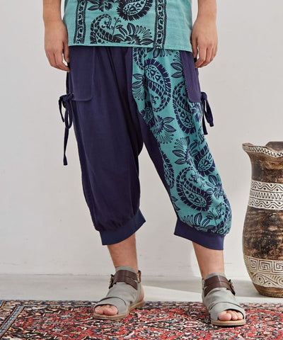 Cropped Harem Pants