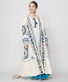 Embroidered Slub Cotton Dress