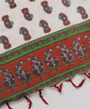 Indian Cotton Square Scarf