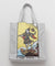 Organic Cotton Cat Tarot Tote Bag