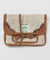 Hemp x Vintage Leather Pouch