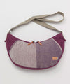 Jute Blend Round Shoulder Bag