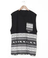 Striped Elephant Tank Top