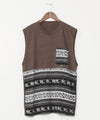 Striped Elephant Tank Top