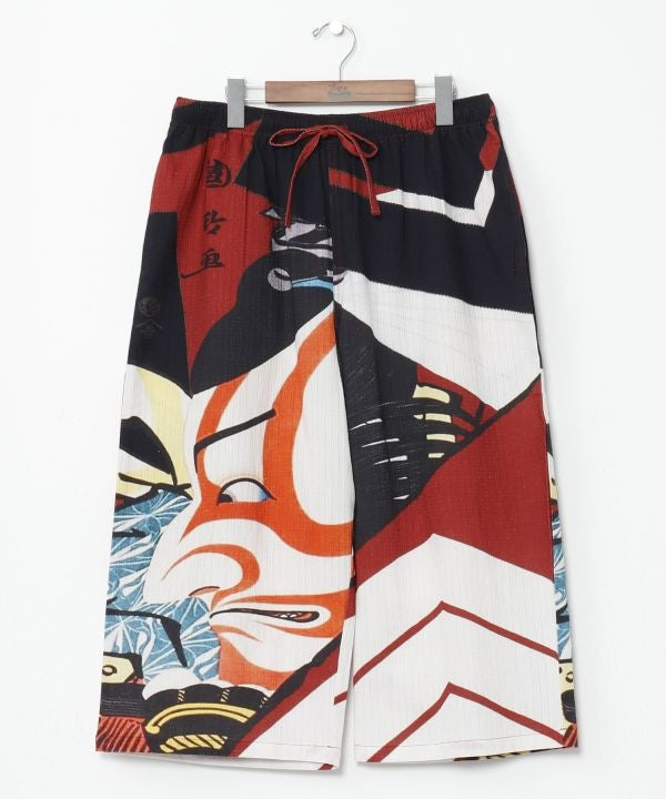 NIPPON ART Ukiyo-e Cropped Pants
