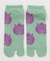 Moss Stitch TABI Socks 23-25cm - USAGI