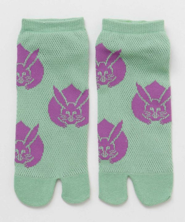 Moss Stitch TABI Socks 23-25cm - USAGI