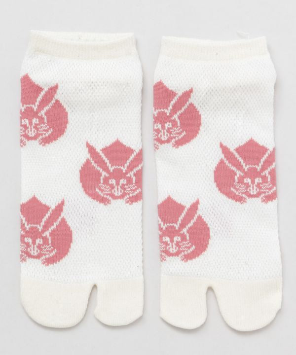 Moss Stitch TABI Socks 23-25cm - USAGI