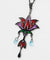 Stained Glass Style Lotus Necklace
