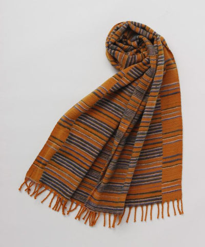 Colorful Striped Acrylic Stole