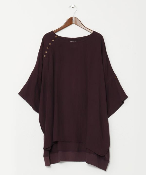 Linen Mix Oversized Unisex Top