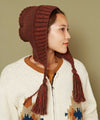 Knitted Beanie with Tassel