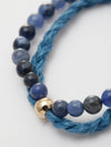 INDIGO Dye Hemp Cotton Strings Bracelet