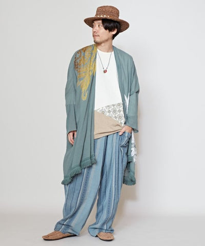 Gradient Tribal Flower KIMONO Cardigan