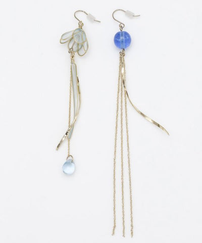 Jellyfish Asymmetrical Earrings