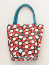 Floral Print Bucket Tote Bag