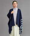 Japanese Crest Motif Knitted KIMONO Cardigan