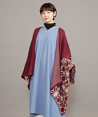 Japanese Crest Motif Knitted KIMONO Cardigan