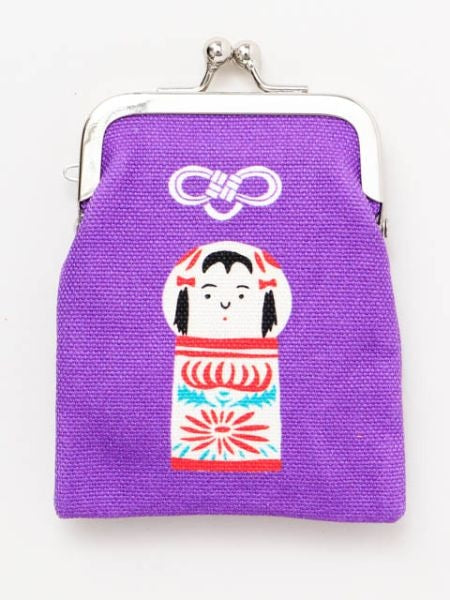 Traditional Craft Lucky Charm GAMAGUCHI Purse