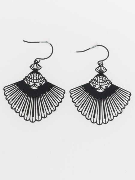 Openwork Peacock Earrings