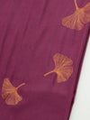 Ginkgo Embroidered Scarf