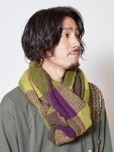 Plaid Volume Snood