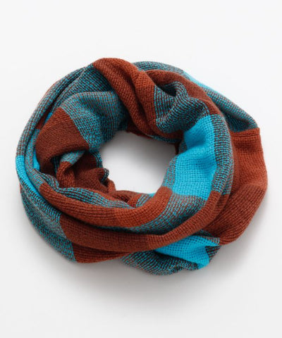 Plaid Volume Snood