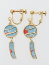 FURIN Wind Chime Clip Earrings