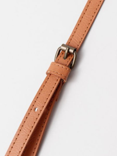 Flat Leather Strap for GAMAGUCHI