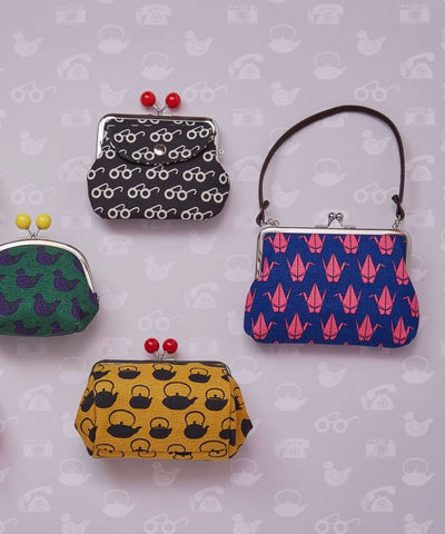 Retro Pattern HANPU GAMAGUCHI Purse