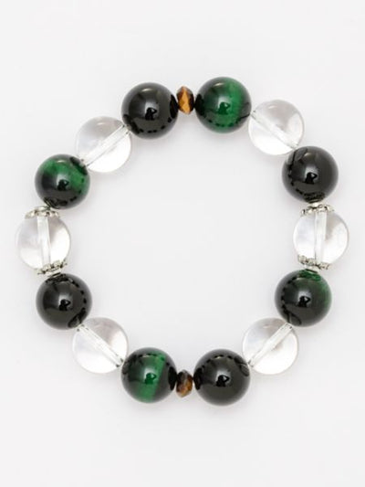 REIROU - Green Tiger Eye Bracelet