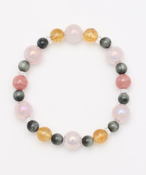 OUKA - White Tiger Eye Bracelet