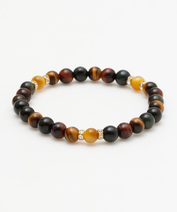 JIRITSU - Golden x Red Tiger Eye Bracelet