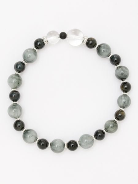 KOKORODO - 8mm White Tiger Eye Bracelet