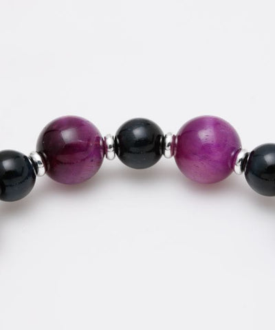 KOKORODO - 8mm Purple Tiger Eye Bracelet