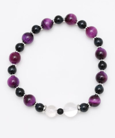 KOKORODO - 8mm Purple Tiger Eye Bracelet