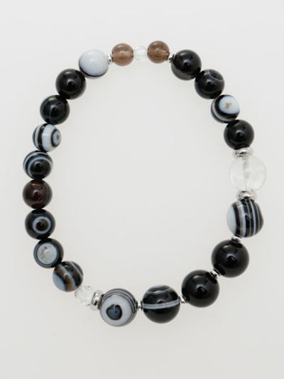 SHOUSHA - 10mm Eye Agate Bracelet