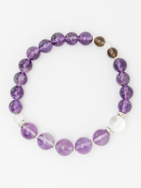 SHOUSHA - 10mm Amethyst Bracelet