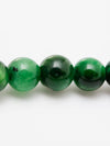 SHIKOU - 6mm Green Tiger Eye Bracelet