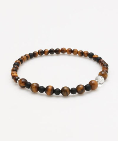 SHIKOU - 6mm Tiger Eye Bracelet