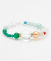 TAKOU - Green Agate Bracelet