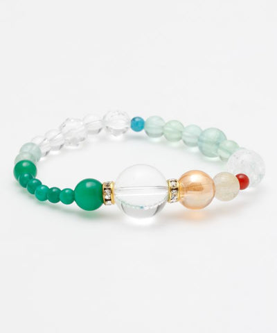 TAKOU - Green Agate Bracelet